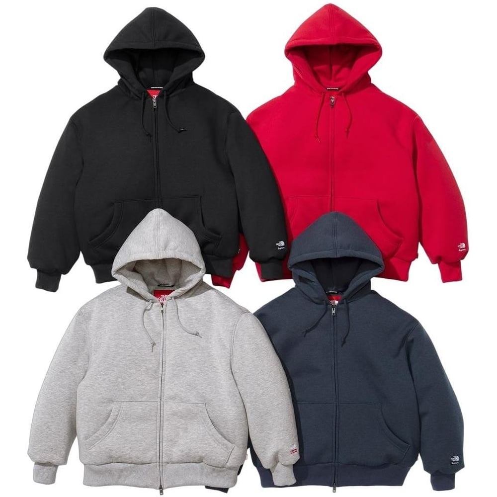 Supreme®/The North Face® Down Zip Up Hooded Sweatshirt
