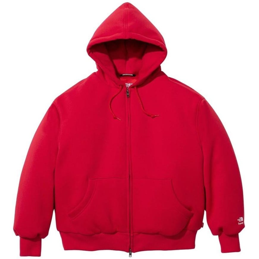 Supreme Supreme The North Face Down Zip Up Hooded Sweatshirt (FW24) - $298