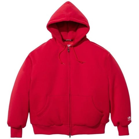 Supreme®/The North Face® Down Zip Up Hooded Sweatshirt