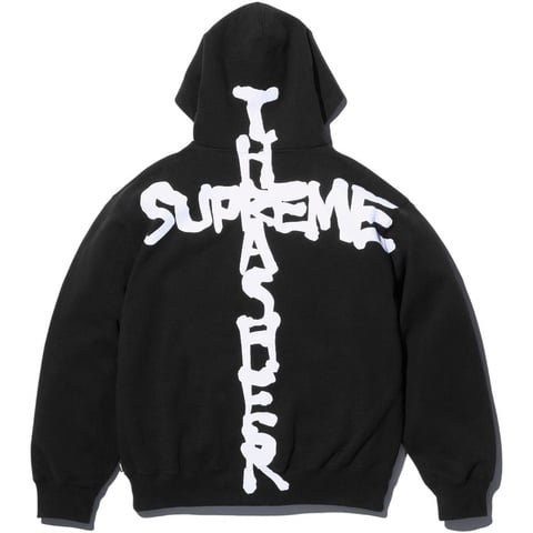 Supreme®/Thrasher® Zip Up Hooded Sweatshirt - Supreme