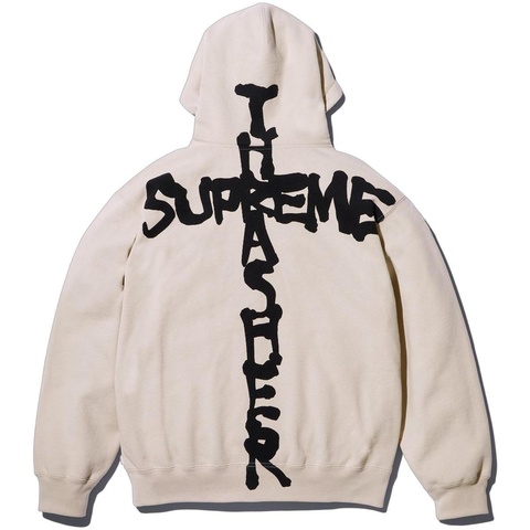 Supreme®/Thrasher® Zip Up Hooded Sweatshirt - Supreme