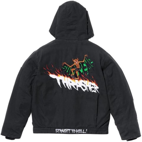 Supreme Supreme®/Thrasher® Hooded Work Jacket - Colorway