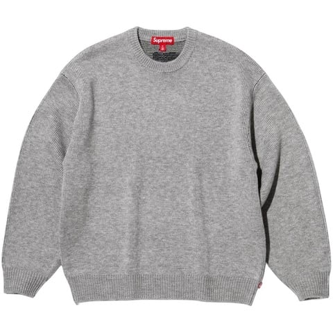 Supreme × Thrasher Crewneck Sweatグレー Supreme®/Thrasher® Sweater - fall/winter 2024 - Supreme