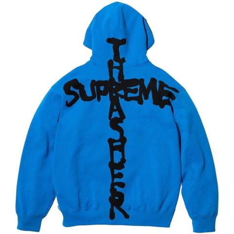 Supreme®/Thrasher® Zip Up Hooded Sweatshirt - Supreme
