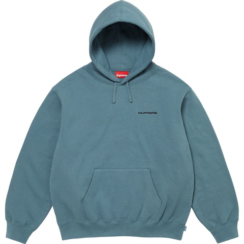 Supreme AOI Stacked Hooded Sweatshirt - Slate