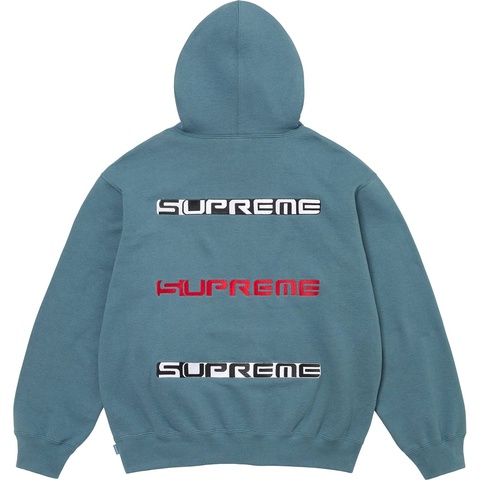 AOI Stacked Hooded Sweatshirt - fall/winter 2024 - Supreme