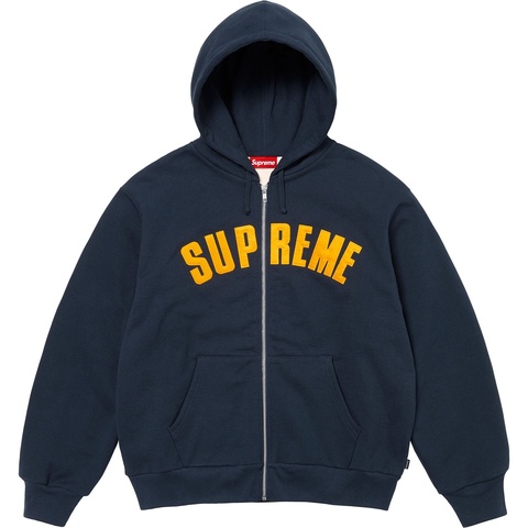 Arc Thermal Lined Zip Up Hooded Sweatshirt - Supreme