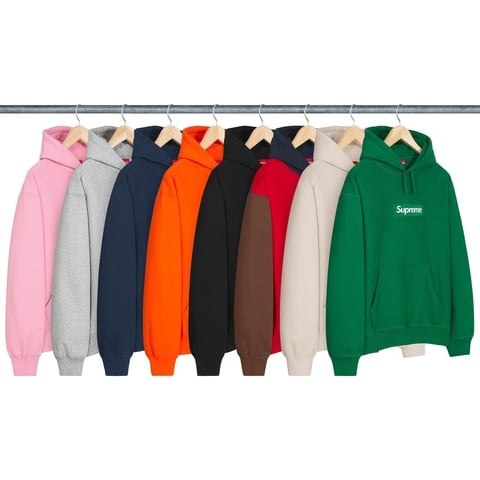 トップス Supreme Box Logo Hooded 2024 Supreme Box Logo Hoodie FW 2024 -Green | The Sneaker Store