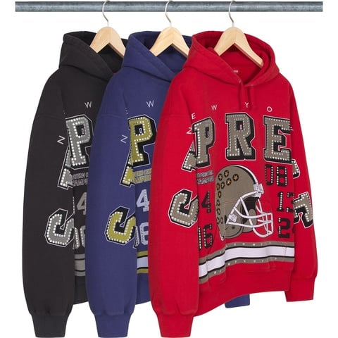 Champions Studded Hooded Sweatshirt - Supreme