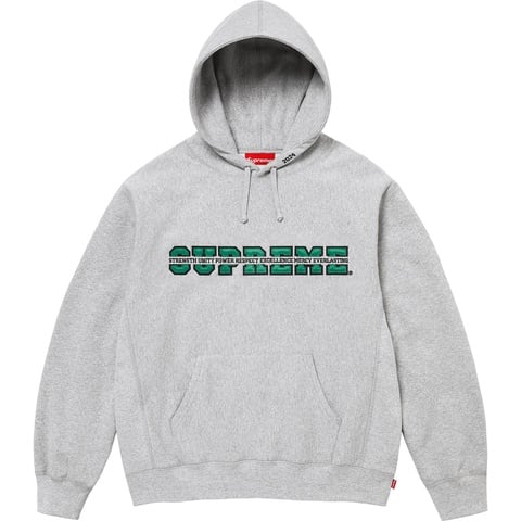 Collegiate Acronym Hooded Sweatshirt - Supreme