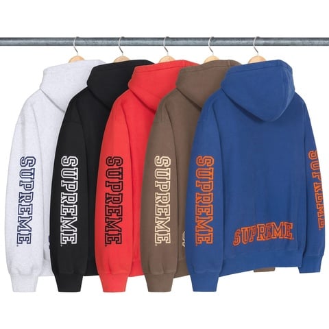 Collegiate Sleeve Hooded Sweatshirt - Supreme