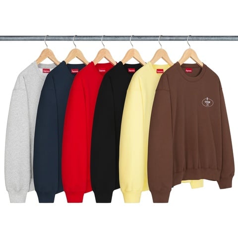 Crest Crewneck - fall/winter 2024 - Supreme