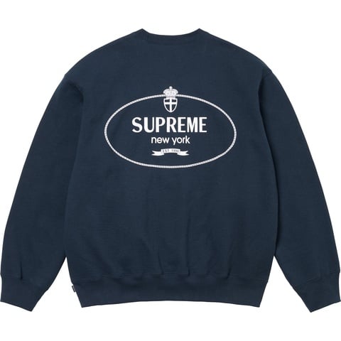 Crest Crewneck - fall/winter 2024 - Supreme