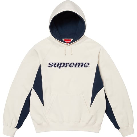 Supreme Division Hooded Sweatshirt - Natural