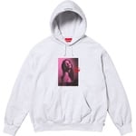 Supreme Kate Moss Hooded Sweatshirt (FW24) - Ash Grey