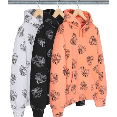 Love Cash Hooded Sweatshirt - fall/winter 2024 - Supreme