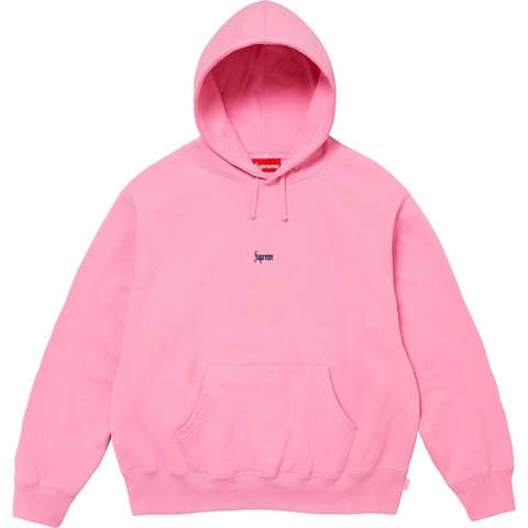 Micro Logo Hooded Sweatshirt - fall/winter 2024 - Supreme