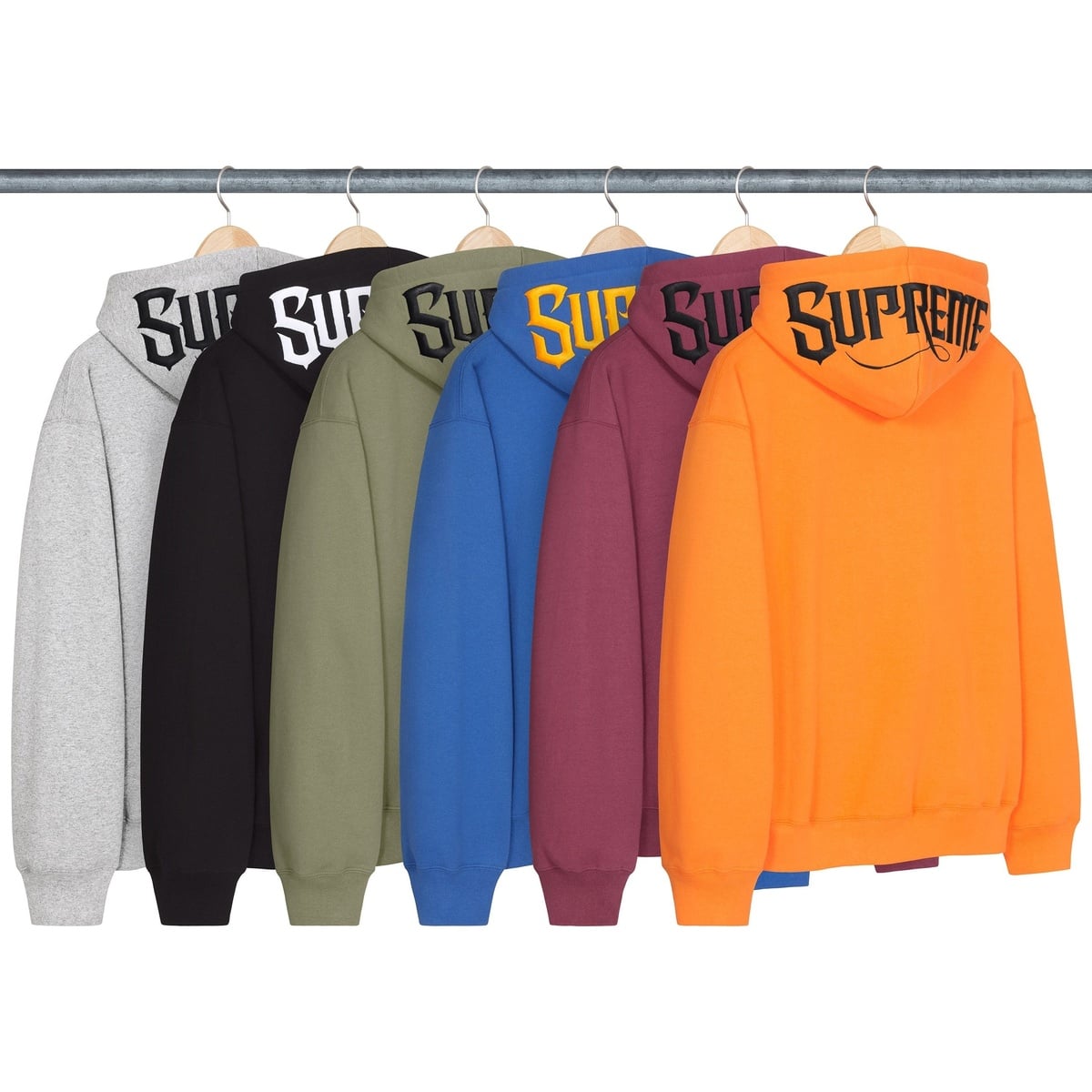 トップス supreme Mister Cartoon Zip Up Hooded Supreme Mister Cartoon Zip Up Hooded Sweatshirt Light Olive Men's