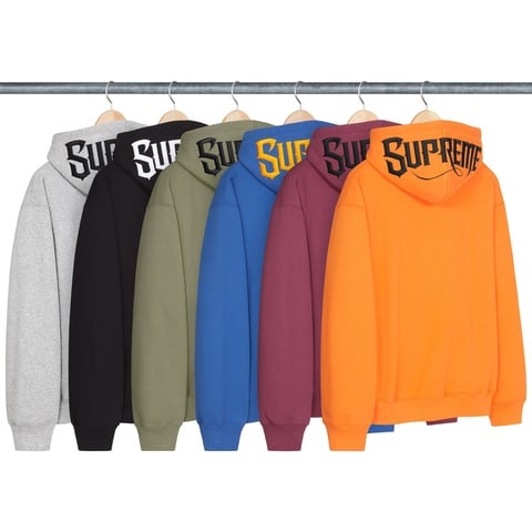 Supreme Mister Cartoon Zip Up Hooded Sweatshirt - $178.00