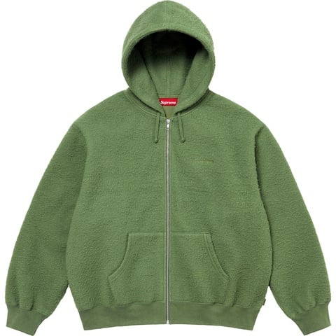 【最終値下げ】Pilled Zip Up Hooded Sweatshirt Pilled Zip Up Hooded Sweatshirt - fall/winter 2024 - Supreme