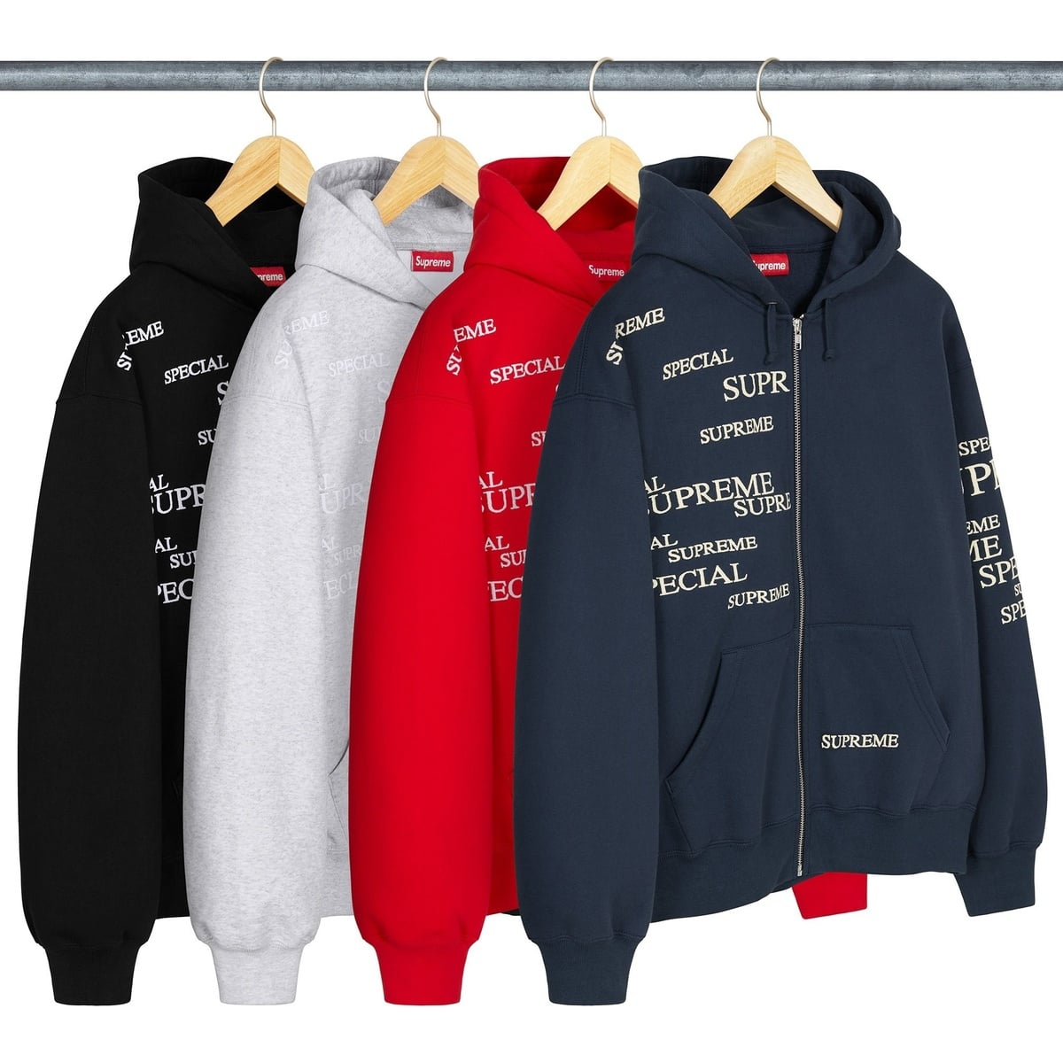 Special Zip Up Hooded Sweatshirt - Supreme