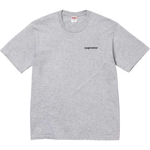 Supreme Fuck Money Tee - Heather Grey