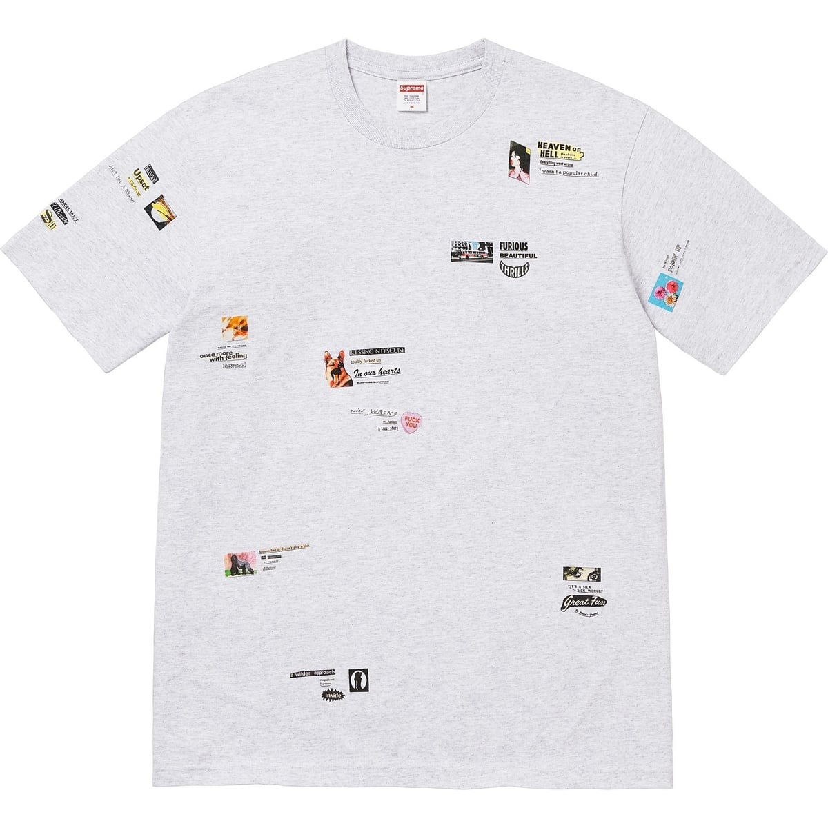 Supreme Weirdo Dave Upset Tee (fall/winter 2024) - $44.00