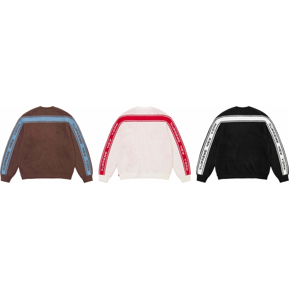 b*k様 supreme Raised Stripe Sweater L Supreme Raised Stripe Sweater Brown Men's - SS26 - US