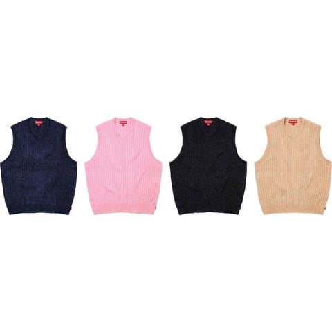 Chenille Sweater Vest - fall/winter 2024 - Supreme
