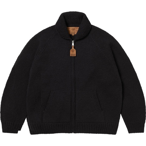 Supreme Child Of Hell Cowichan Sweater - Black