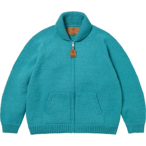Supreme Child Of Hell Cowichan Sweater - Blue