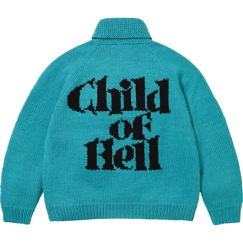 Child Of Hell Cowichan Sweater - fall/winter 2024 - Supreme