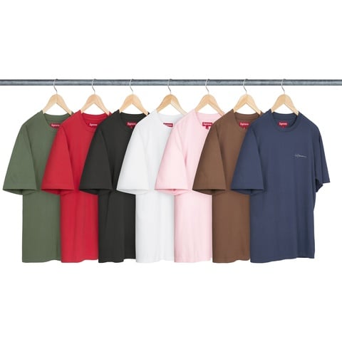 Supreme *Removed* Classic Script Washed S/S Top - $54.00
