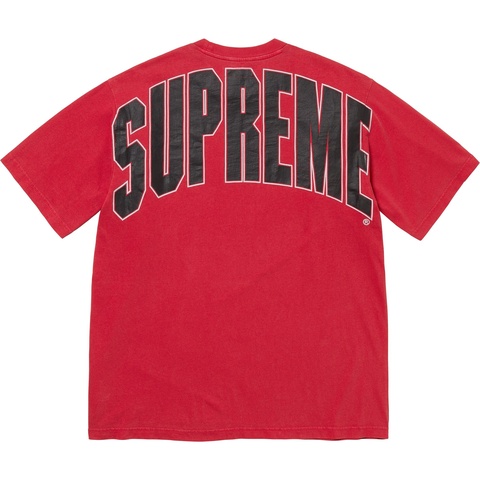 Supreme Cracked Back Arc S/S Top - Red