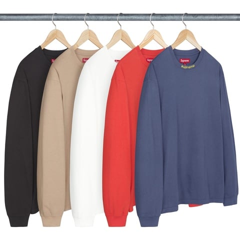 Supreme Embroidered Collar L/S Top - $88.00
