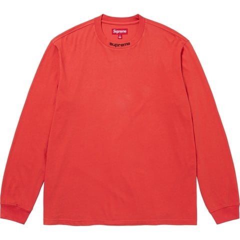 Embroidered Collar L/S Top - fall/winter 2024 - Supreme