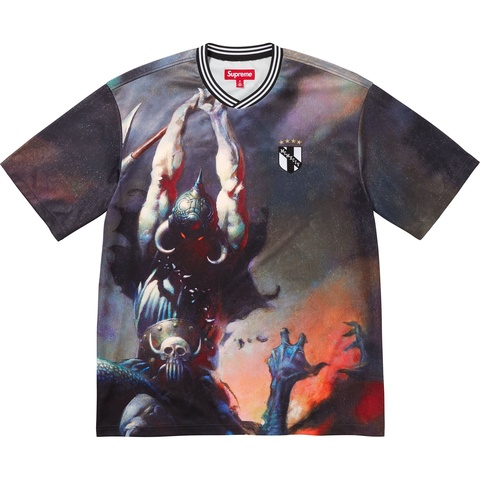 Supreme Supreme/Frank Frazetta Soccer Jersey - Death Dealer