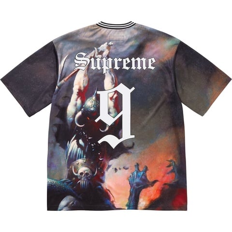 Supreme Supreme/Frank Frazetta Soccer Jersey - Death Dealer