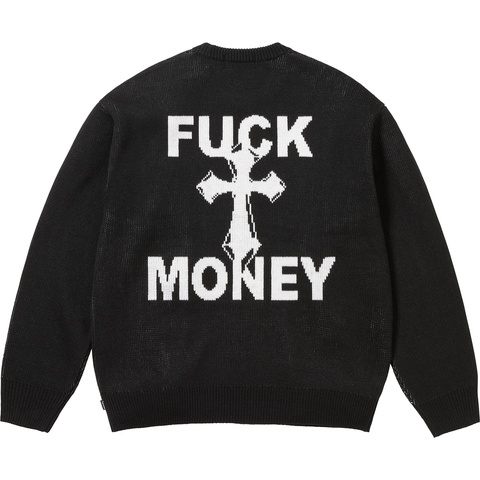 Fuck Money Sweater - fall/winter 2024 - Supreme