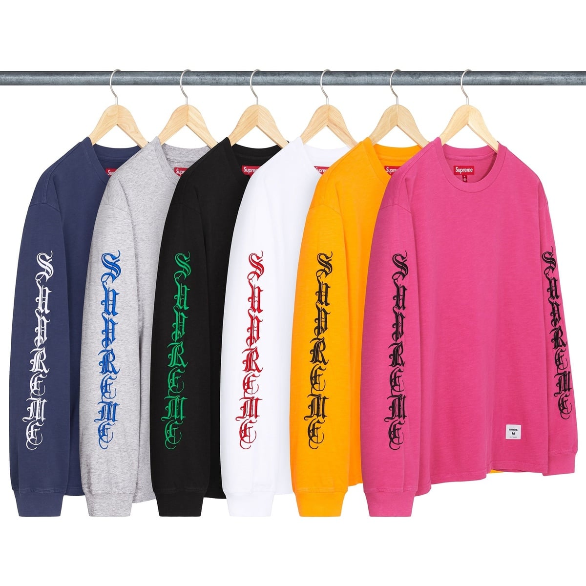 トップス Supreme Old English Sleeves Sweater Supreme Old English Sleeves Sweater Olive Men's - SS26 - US