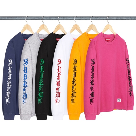 Old English L/S Top - fall/winter 2024 - Supreme