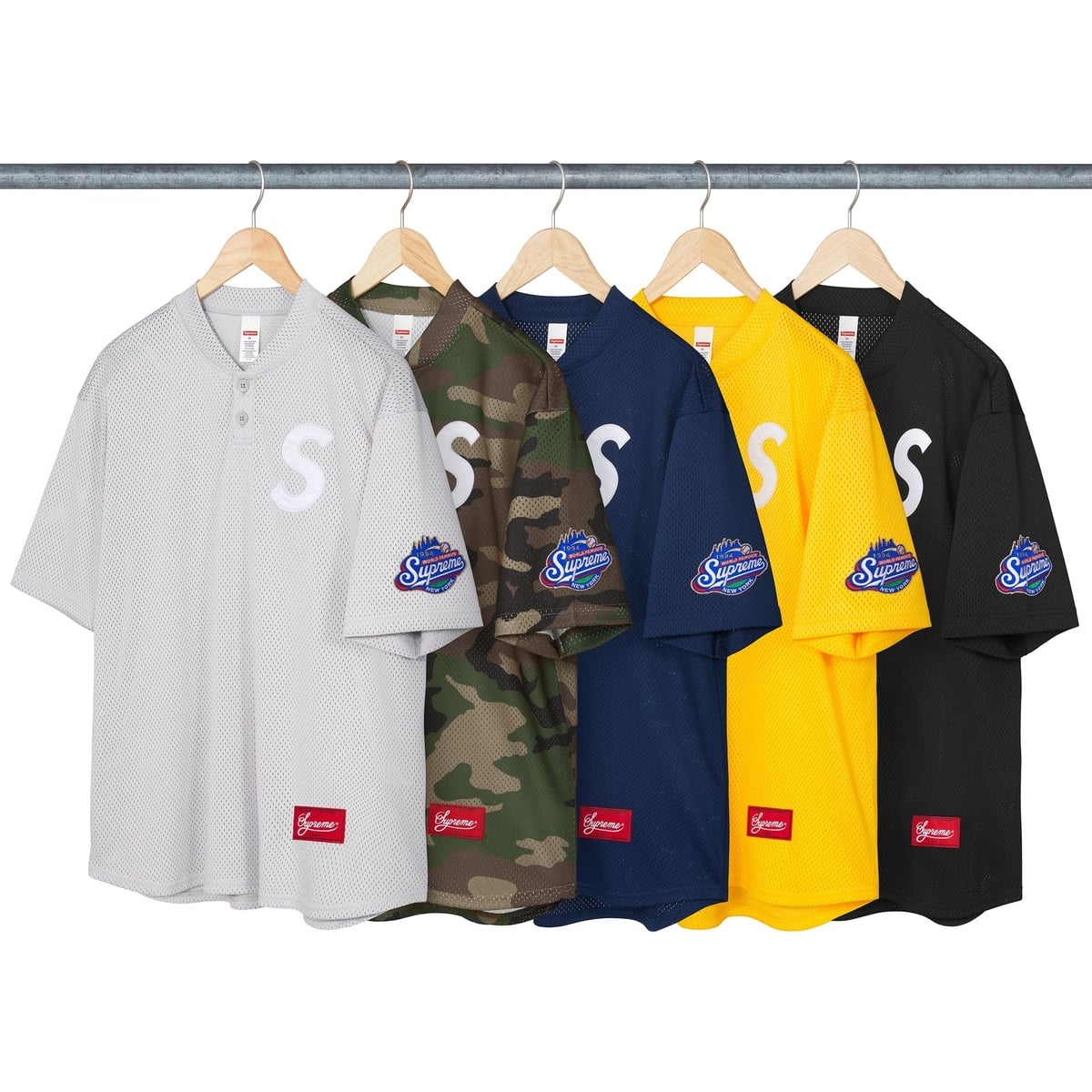 S Logo Baseball Henley - fall/winter 2024 - Supreme
