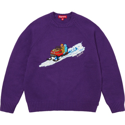 トップス Supreme 24AW mobile Sweater Snowmobile Sweater - fall/winter 2024 - Supreme