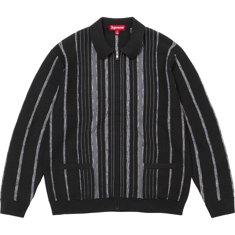 トップス SUPREME Speckle Stripe Cardigan Speckle Stripe Zip Up Cardigan - fall/winter 2024 - Supreme