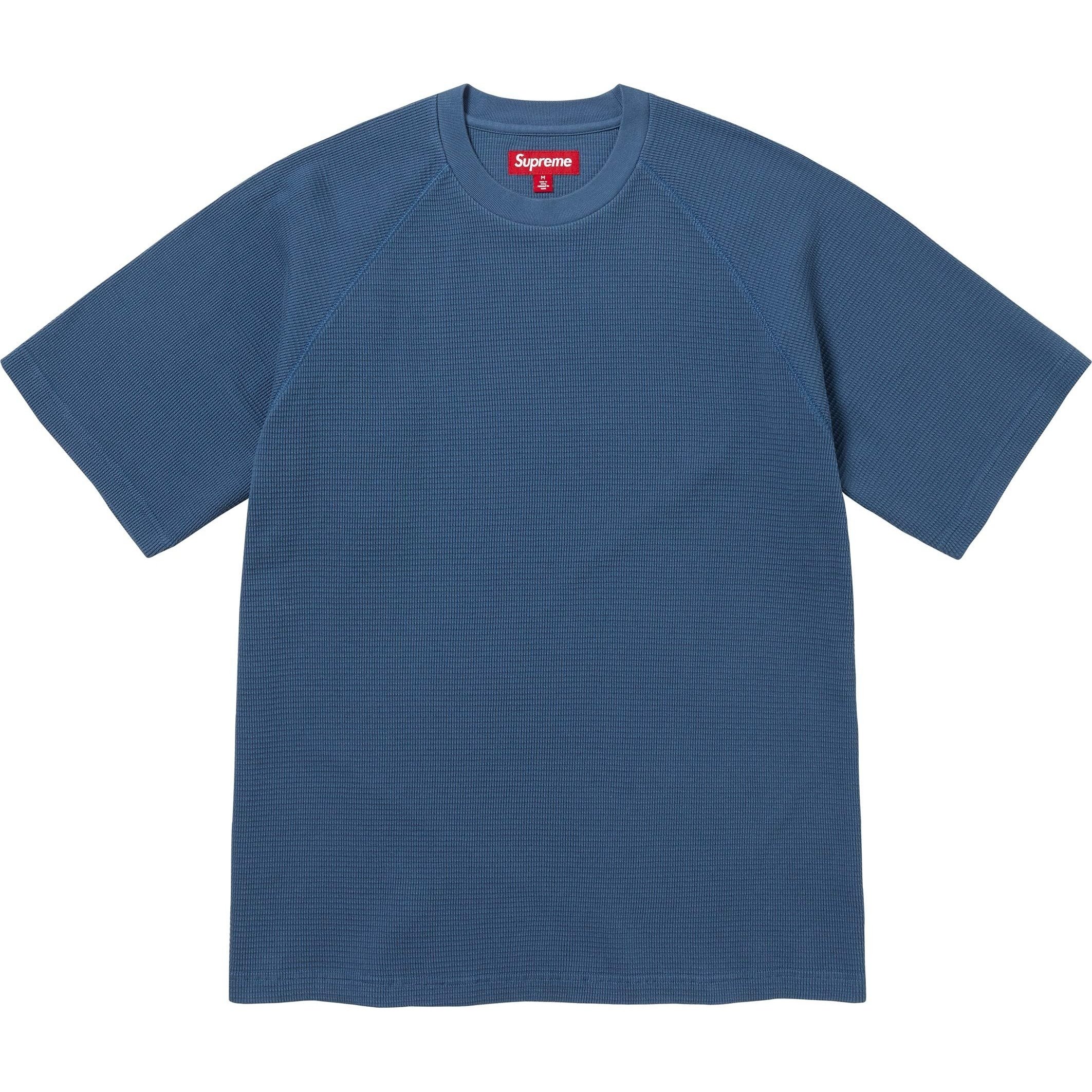 Supreme Stencil Thermal S S Top (FW24) - Dark Slate - $88