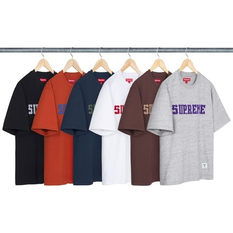 Twill Appliqué S/S Top - fall/winter 2024 - Supreme