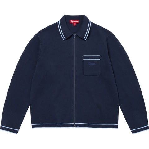 Zip Up Polo Sweater - fall/winter 2024 - Supreme