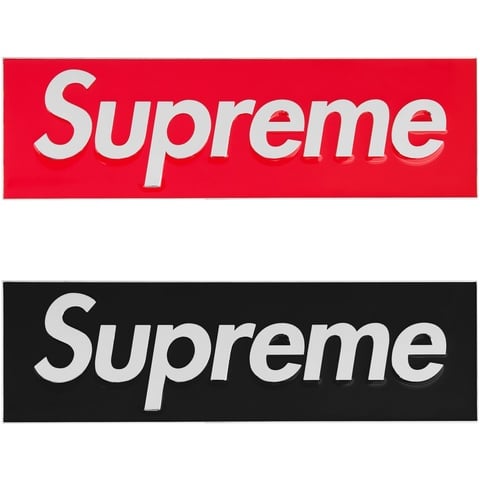 Box Logo Car Emblem - fall/winter 2025 - Supreme