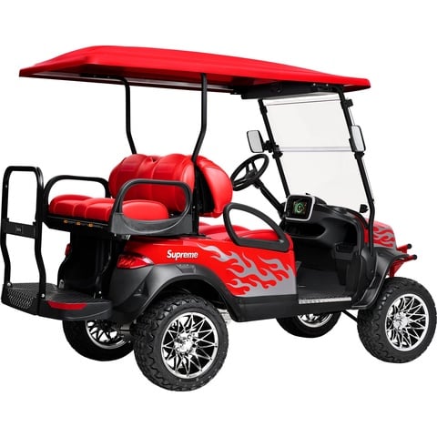 Supreme Supreme®/Club Car® 4-Passenger Onward® Lifted Golf Car - Group Shot