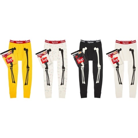 Supreme®/Hanes® Bones Thermal Pant (1 Pack) - Supreme
